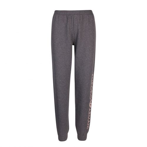 Womens Grey Melange Branded Lounge Pants 78283 by Emporio Armani Bodywear from Hurleys