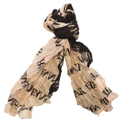 Womens Assorted Multi Logo Stripe Scarf 69936 by Armani Jeans from Hurleys