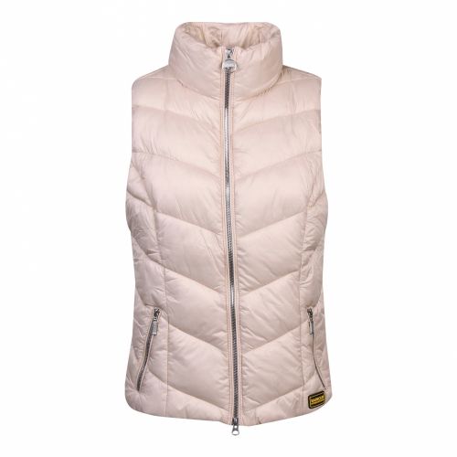 Womens Oyster Nurburg Quilted Gilet 46680 by Barbour International from Hurleys