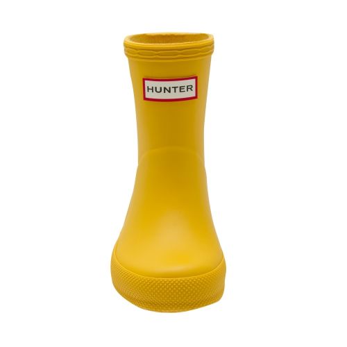 Kids Yellow First Classic Wellington Boots (4-8) 53865 by Hunter from Hurleys