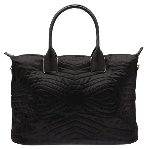 Womens Black Agaria Quilted Bow Large Holdall Bag 22850 by Ted Baker from Hurleys