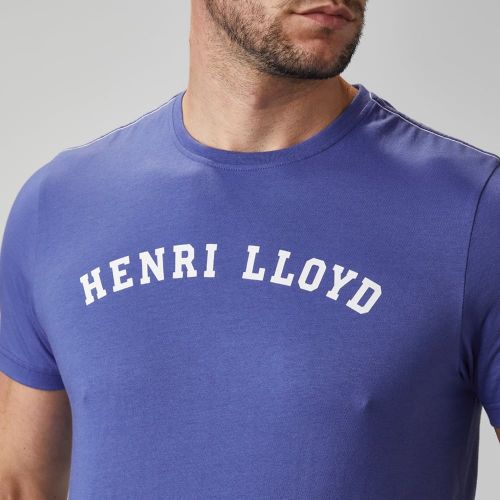 Mens Azure Blue Ragian Regular S/s T Shirt 21322 by Henri Lloyd from Hurleys