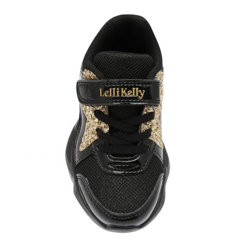 Girls Black Pepper Star Trainers (26-37) 78359 by Lelli Kelly from Hurleys