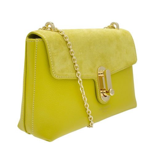 Womens Bright Yellow Naomina Twist Lock Crossbody Bag 89287 by Ted Baker from Hurleys
