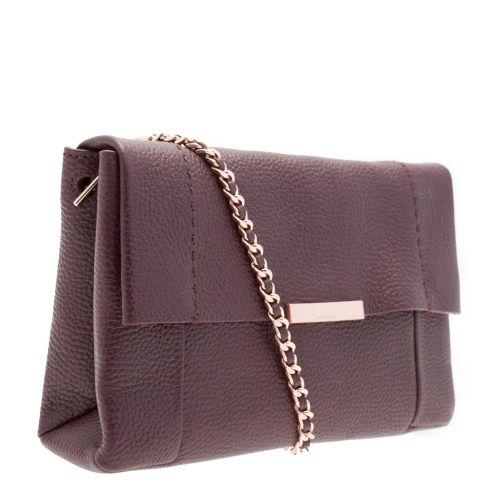 Womens Deep Purple Clarria Soft Crossbody Bag 30073 by Ted Baker from Hurleys
