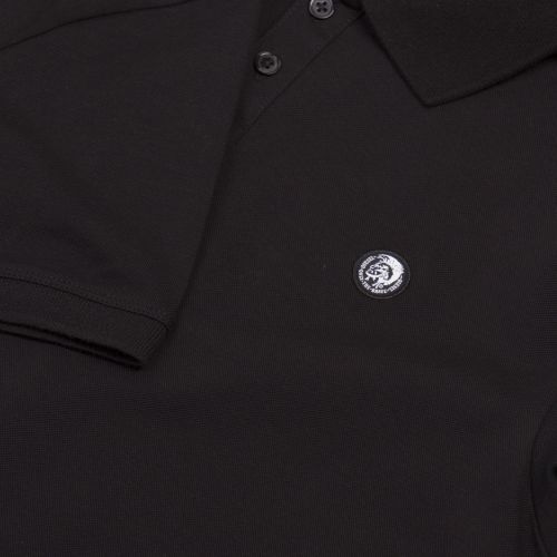 Mens Black T-Weet S/s Polo Shirt 27709 by Diesel from Hurleys