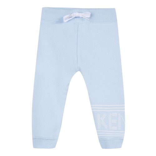 Toddler Light Blue Logo BB 1 Sweat Pants 30752 by Kenzo from Hurleys