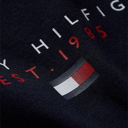 Mens Desert Sky Essential Tommy S/s T Shirt 83542 by Tommy Hilfiger from Hurleys