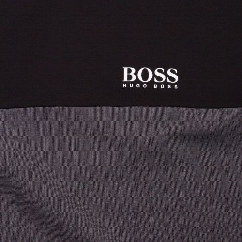 Mens Black Branded Poly Sweat Top 74406 by BOSS from Hurleys