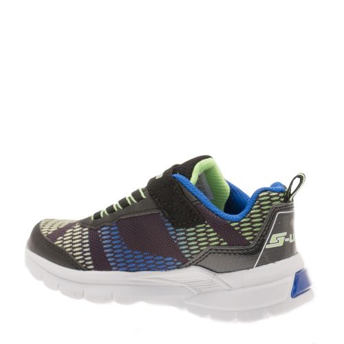 Boys Black/Lime Erupters II Lava Waves (27-33) 31837 by Skechers from Hurleys