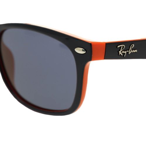 Junior Top Blue On Orange RJ9052S Wayfarer Sunglasses 49526 by Ray-Ban from Hurleys