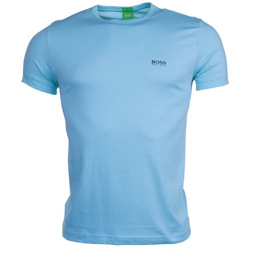 Mens Open Blue S/s Tee Shirt 6600 by BOSS from Hurleys
