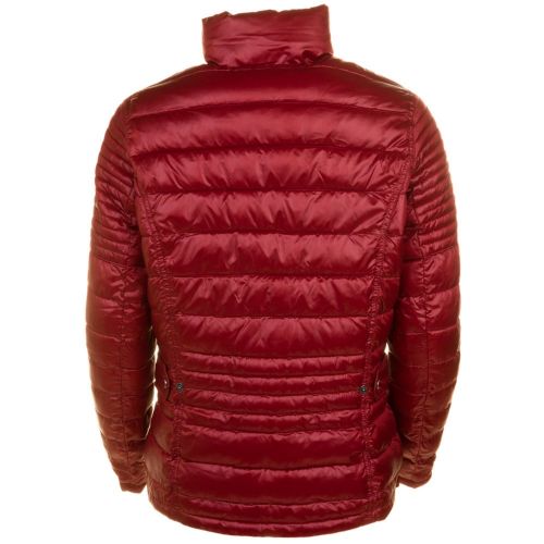 Womens Deep Red Camber Baffle Quilted Jacket 64470 by Barbour International from Hurleys