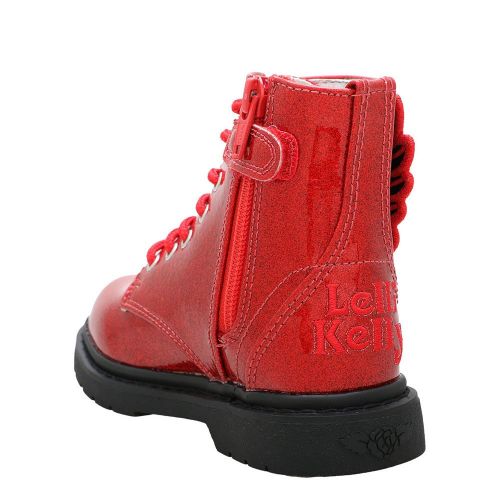 Girls Red Glitter Angel Fairy Wings Boots (26-35) 98472 by Lelli Kelly from Hurleys