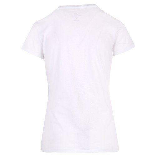Womens White Sequin Detail S/s T Shirt 108097 by Armani Exchange from Hurleys