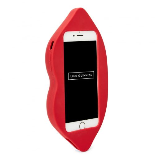 Womens Red Lip IPhone 7 Case 11832 by Lulu Guinness from Hurleys