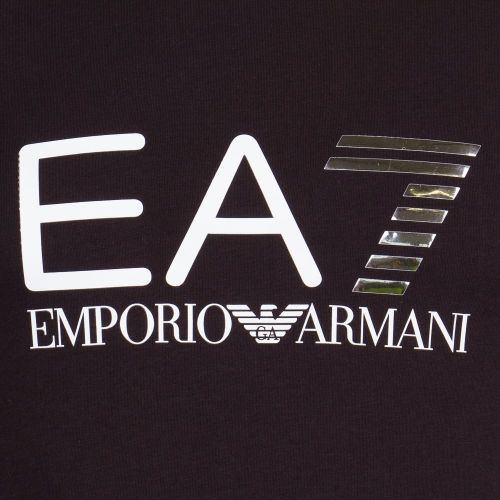 Mens Black Train Logo Series S/s Tee Shirt 6978 by EA7 from Hurleys