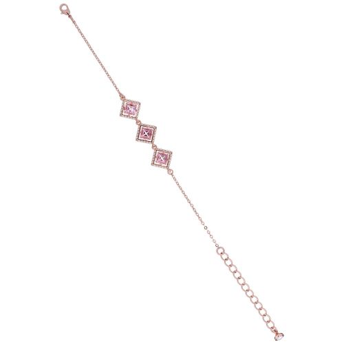 Womens Rose Gold & Light Rose Palilla Pearl Crystal Bracelet 24505 by Ted Baker from Hurleys