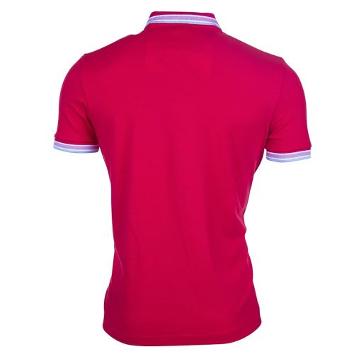 Green Mens Medium Red Paddy S/s Polo Shirt 67127 by BOSS from Hurleys