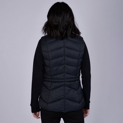 Womens Black Halfback Quilted Gilet 77855 by Barbour International from Hurleys