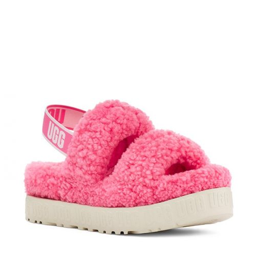 Womens Pink Rose Oh Fluffita Slippers 95713 by UGG from Hurleys