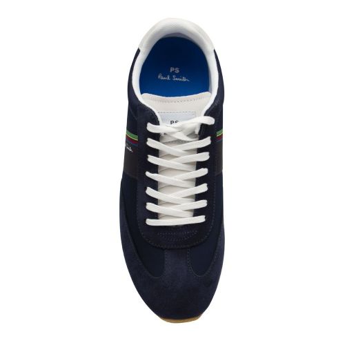 Mens Dark Navy Prince Nylon Trainers 89526 by PS Paul Smith from Hurleys