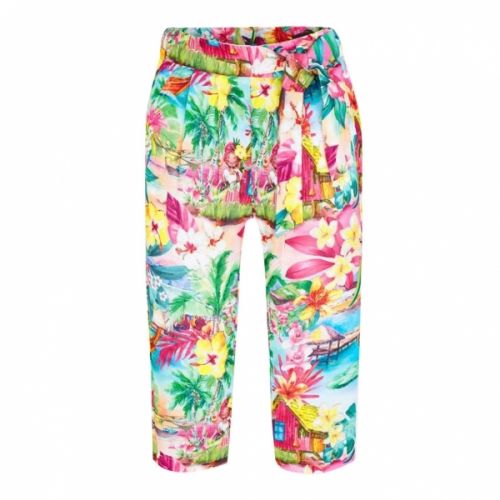 Girls Watermelon Tropical Print Trousers 58338 by Mayoral from Hurleys