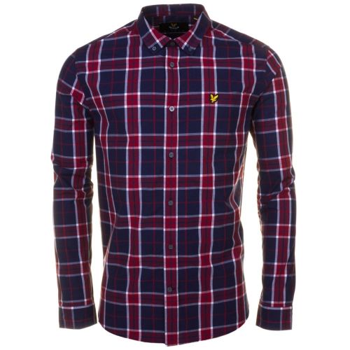 Mens Ruby Check L/s Shirt 64922 by Lyle and Scott from Hurleys