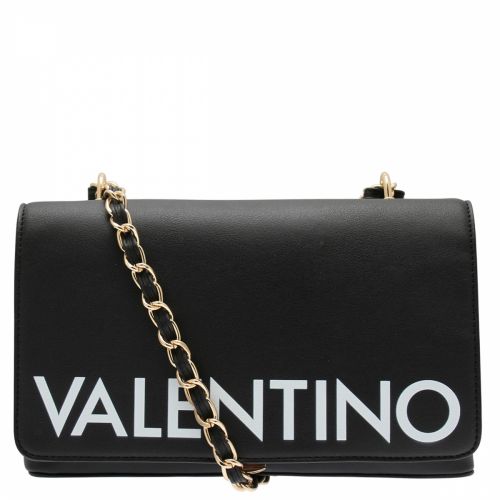 Womens Black/White Masha Shoulder Bag 37845 by Valentino from Hurleys