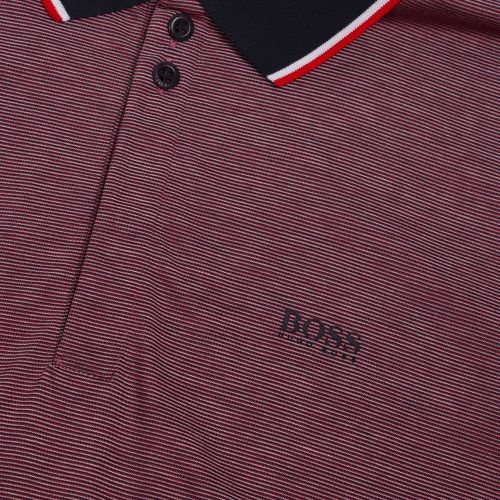 Athleisure Mens Navy Paddy 2 Regular Fit S/s Polo Shirt 77086 by BOSS from Hurleys