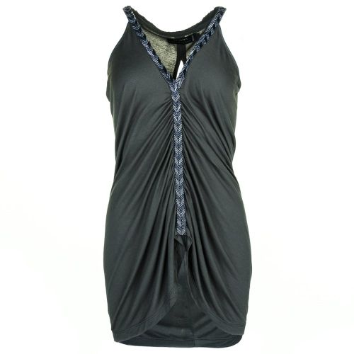 Womens Black Ink Lust Vest 70511 by Religion from Hurleys