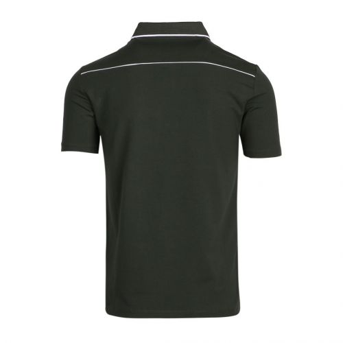 Mens Forest Green Tipped Regular Fit S/s Polo Shirt 96414 by Armani Exchange from Hurleys