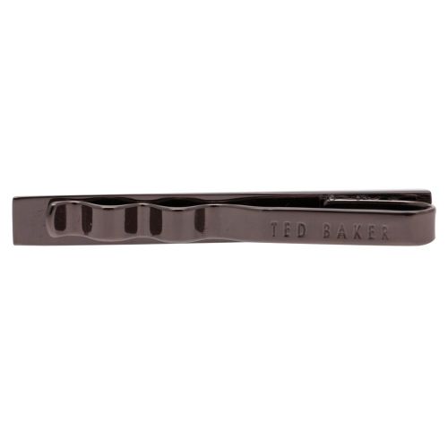 Mens Chocolate Lunges Carbon Fibre Tie Bar 23758 by Ted Baker from Hurleys