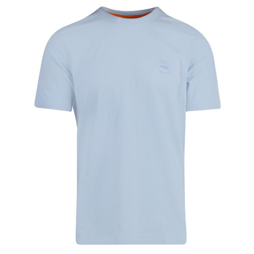 Casual Mens Light Blue Tegood S/s T Shirt 107135 by BOSS from Hurleys