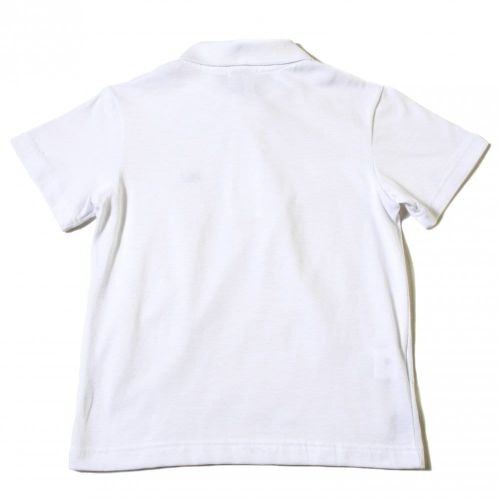 Boys White Jersey S/s Polo Shirt 18984 by Lacoste from Hurleys