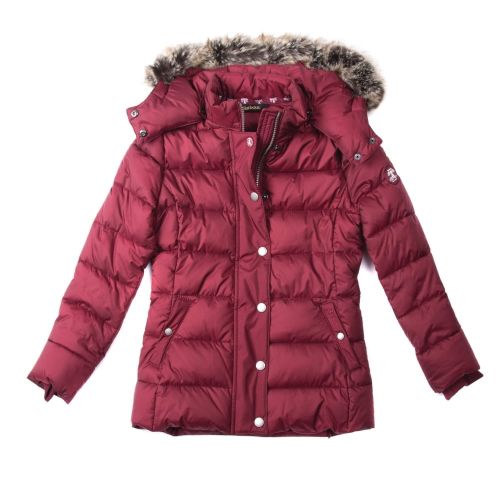 Girls Carmine Shipper Puffer Jacket 12620 by Barbour from Hurleys