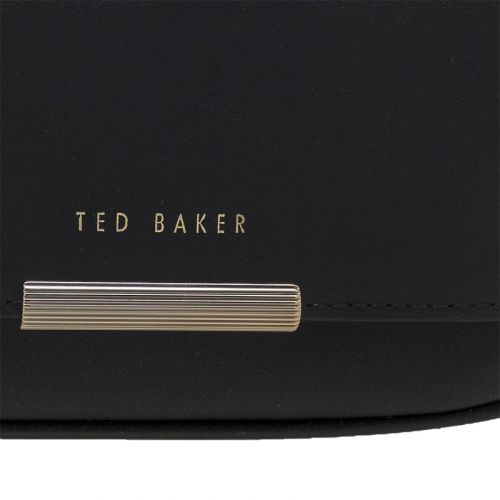 Womens Black Bagira Curved Cross Body Bag 103099 by Ted Baker from Hurleys