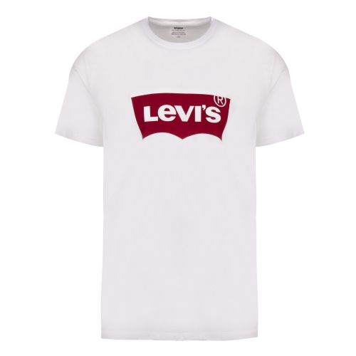 Mens White Logo Graphic S/s T Shirt 47770 by Levi's from Hurleys