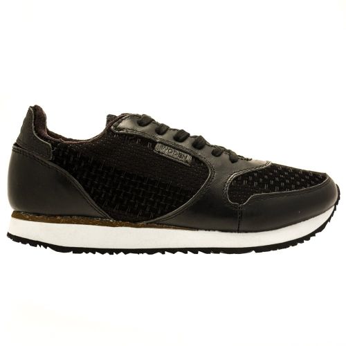 Womens Black Ydun II Weaved Trainers 61884 by Woden from Hurleys