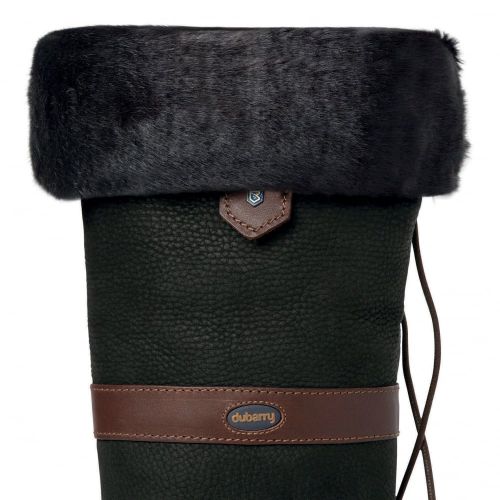 Faux Fur Black Boot Liners 67045 by Dubarry from Hurleys