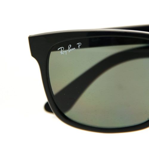 Black RB4181 Polarized Sunglasses 14573 by Ray-Ban from Hurleys