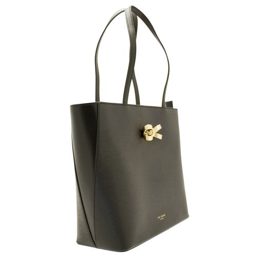 Womens Black Larah Bow Shopper Bag & Pouch 16491 by Ted Baker from Hurleys