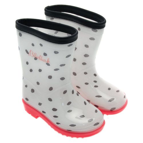 Girls Assorted Dot Wellington Boots (23-33) 19053 by Billieblush from Hurleys