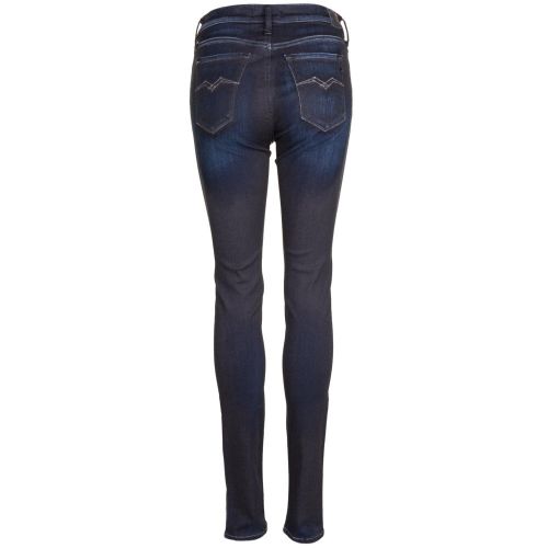 Womens Blue Wash Joi Hyperflex Skinny Fit Jeans 67714 by Replay from Hurleys