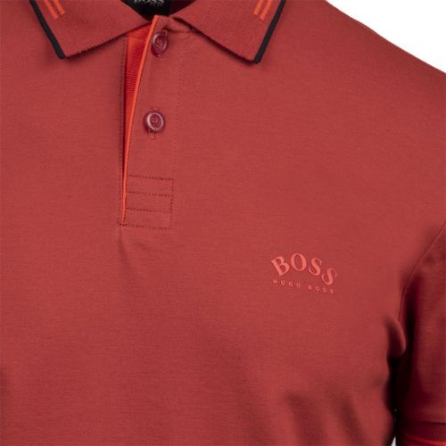 Athleisure Mens Res Paul Curved Slim Fit S/s Polo Shirt 100747 by BOSS from Hurleys