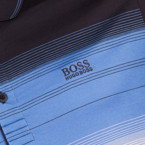 Mens Navy Paddy 3 S/s Polo Shirt 8207 by BOSS Green from Hurleys