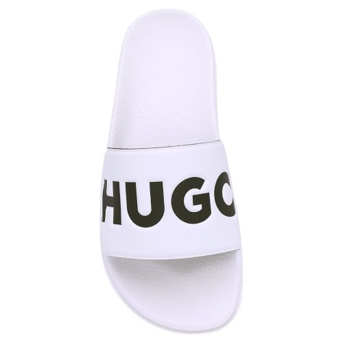 Womens White Match IT Slides 105947 by HUGO from Hurleys
