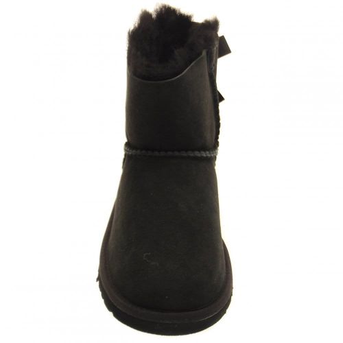 Kids Black Mini Bailey Bow Boots (12-3) 66321 by UGG from Hurleys