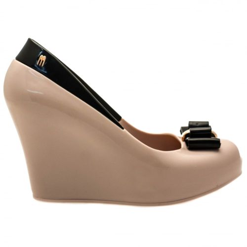 Womens Nude Queen Wedge 16 62227 by Melissa from Hurleys
