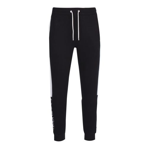 Mens Black Logo Stripe Sweat Pants 52176 by Calvin Klein from Hurleys